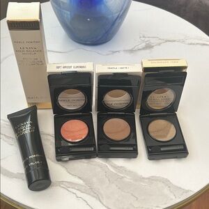 Merle Norman Luxiva Aqua Balance Eyeshadow Trio - Apricot, Brown, Gold